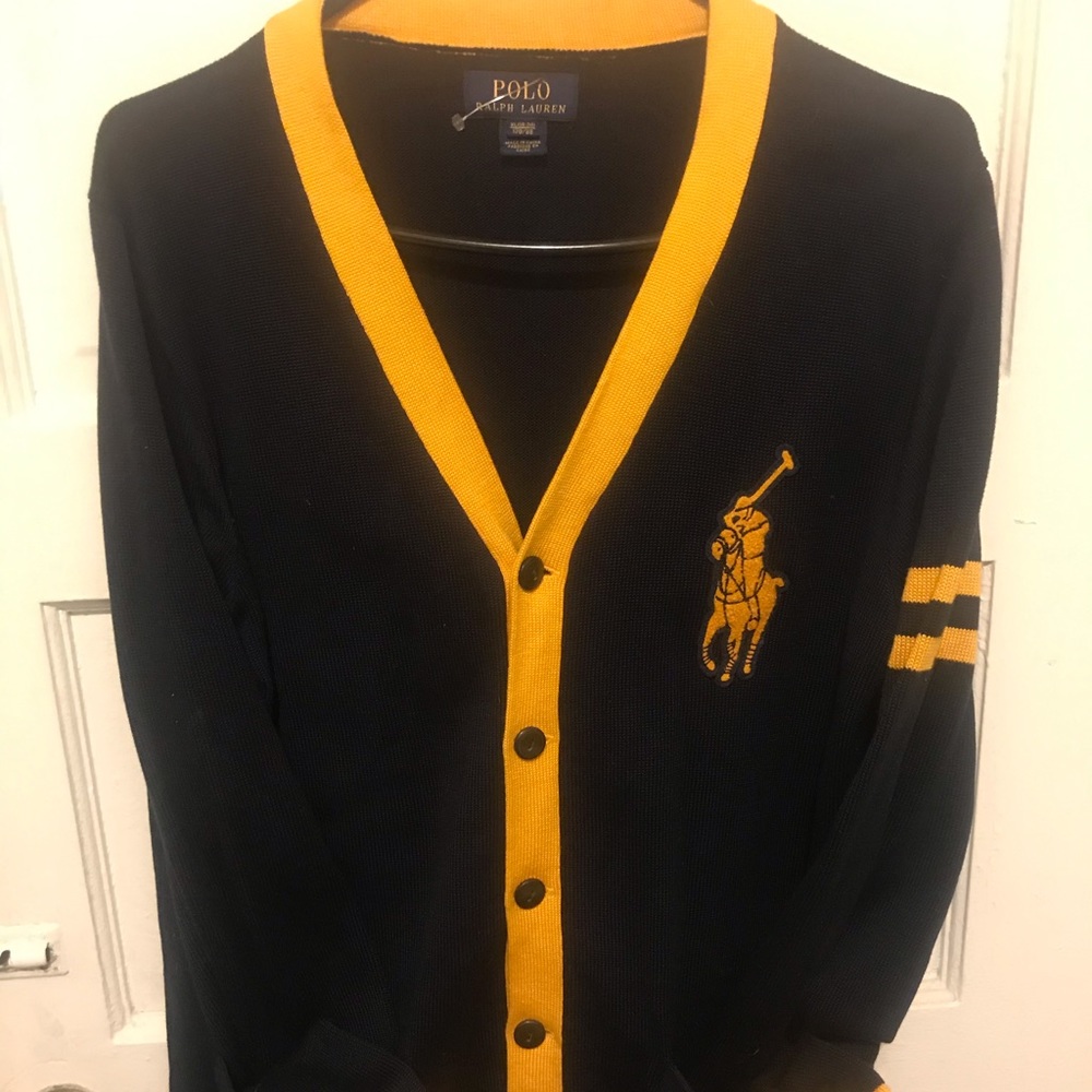 Big boys Ralph Lauren cardigan sweater